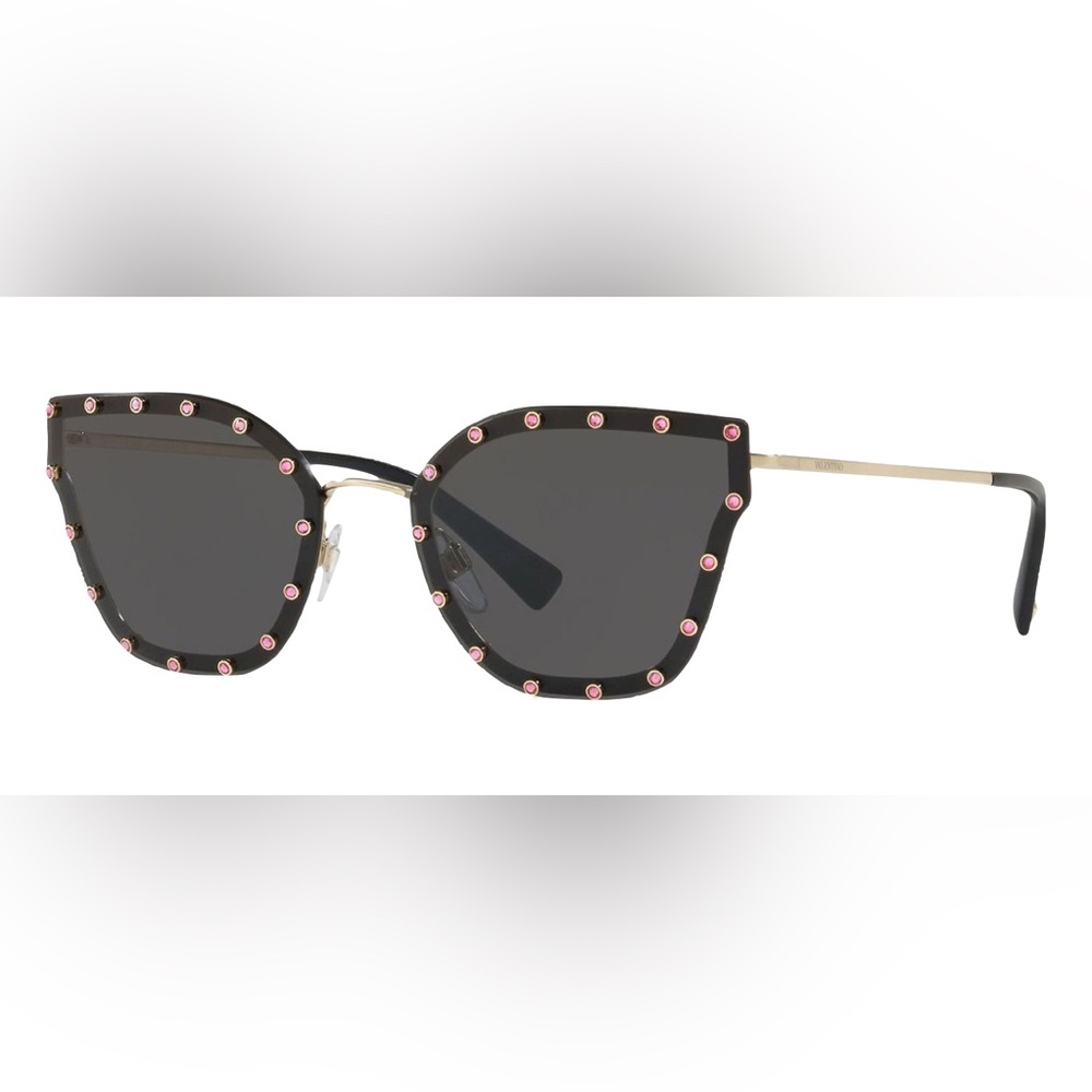 Valentino Crystal Studded Sunglasses